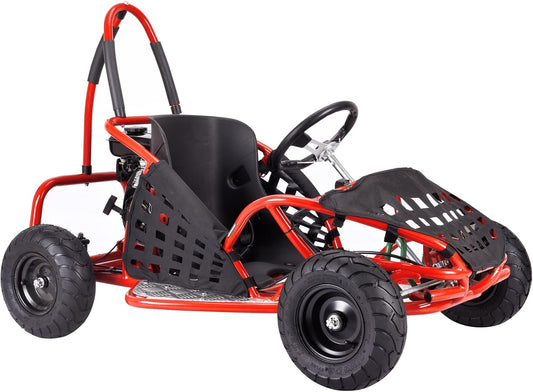 Kids 98cc Petrol Go Kart Buggy 4 Stroke Off Road Tyres OneKart PX3S Ride on